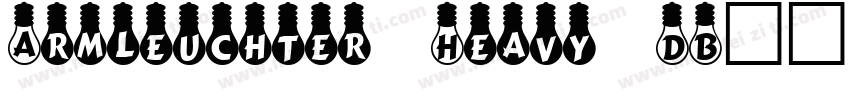 Armleuchter Heavy DB字体转换